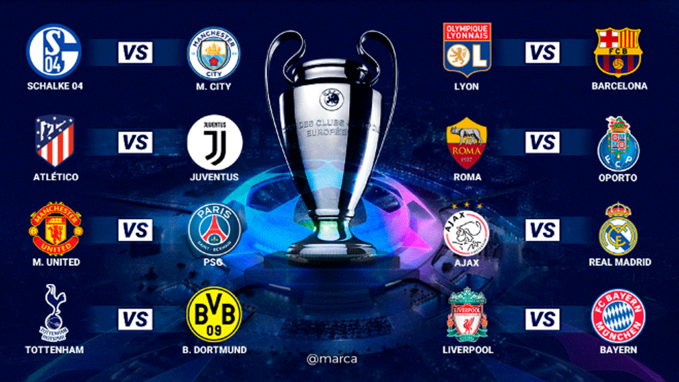 champion league table and fixtures